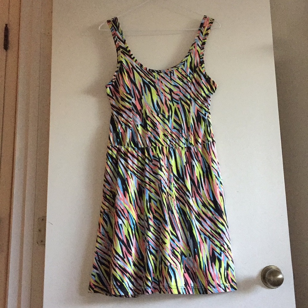 Multicolor Tank Dress
